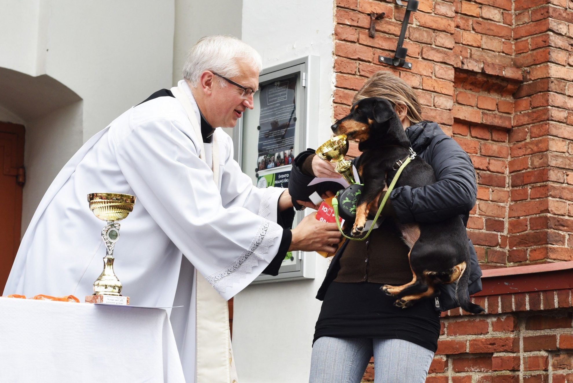 Panevėžio Šv. apaštalų Petro ir Povilo bažnyčios klebonas Romualdas Zdanys savo idėjomis ne tik uždega parapijiečių širdis, bet ir nepaliauja stebinti.