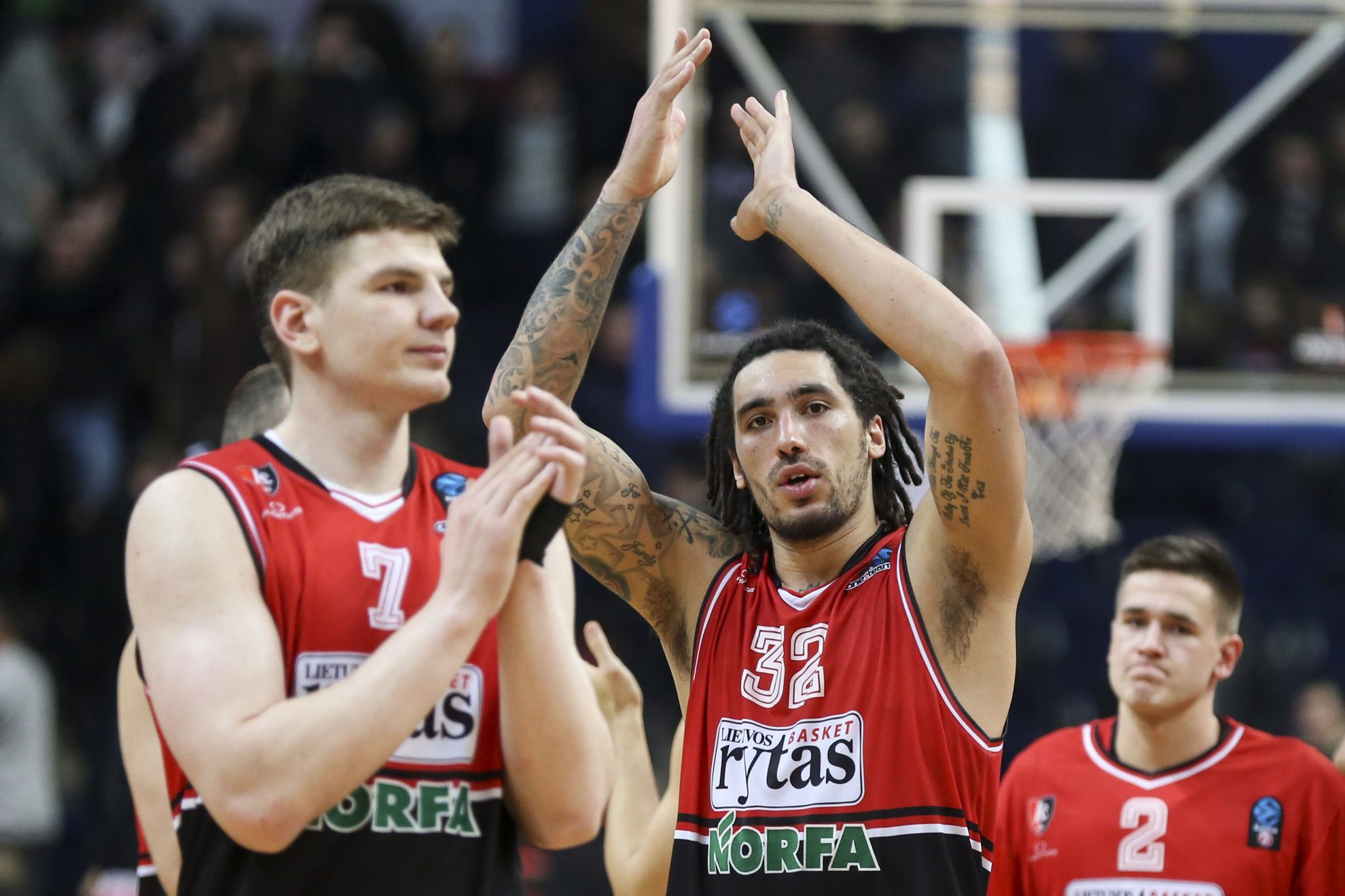 „Lietuvos rytas“ (23/8) LKL čempionate Alytuje 78:73 (19:19, 18:20, 18:13, 23:21) įveikė „Dzūkiją“ (8/23) ir išsaugojo antrą turnyro lentelės vietą.