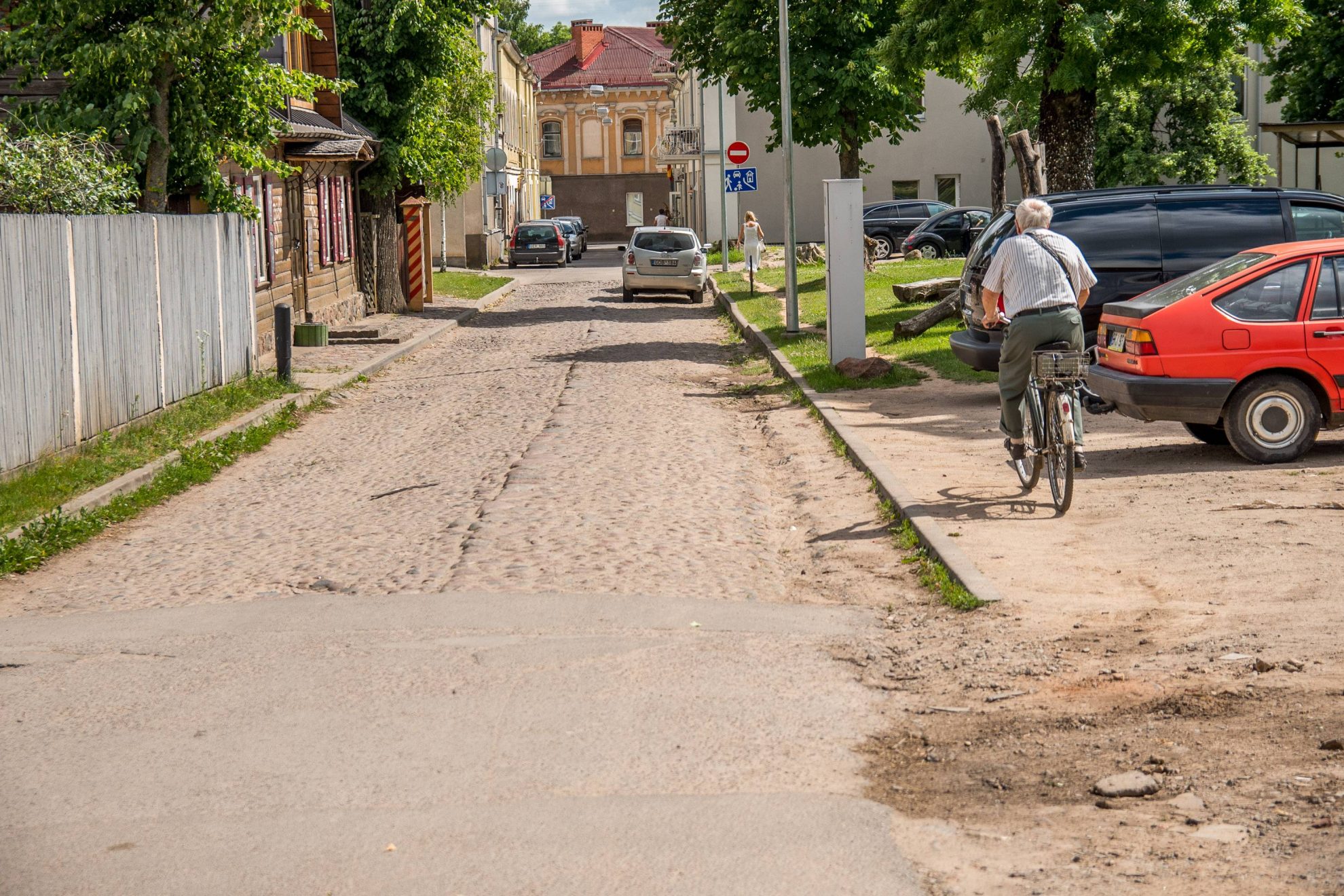 Panevėžio valdžios dėmesio nesulaukiančiai Birutės gatvei nepadeda ir norus pildantys raktai ant čia augančio Teisingumo medžio.