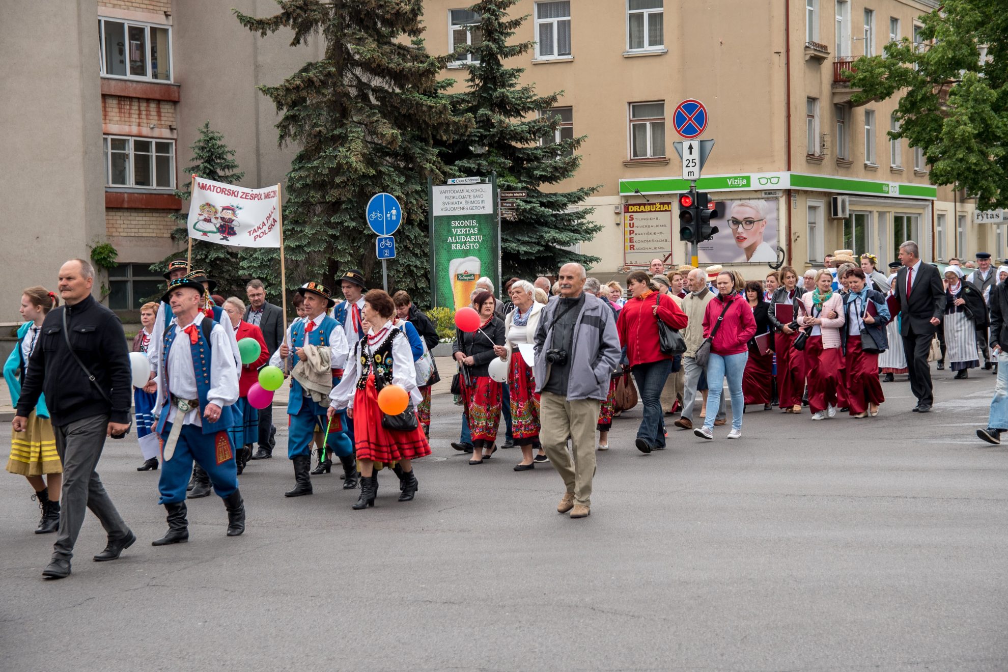 Aukštaitijos sostinėje šį savaitgalį vykstantis lenkų kultūros festivalis sutraukė apie pusę tūkstančio lenkų iš Lenkijos, Latvijos bei minią panevėžiečių.