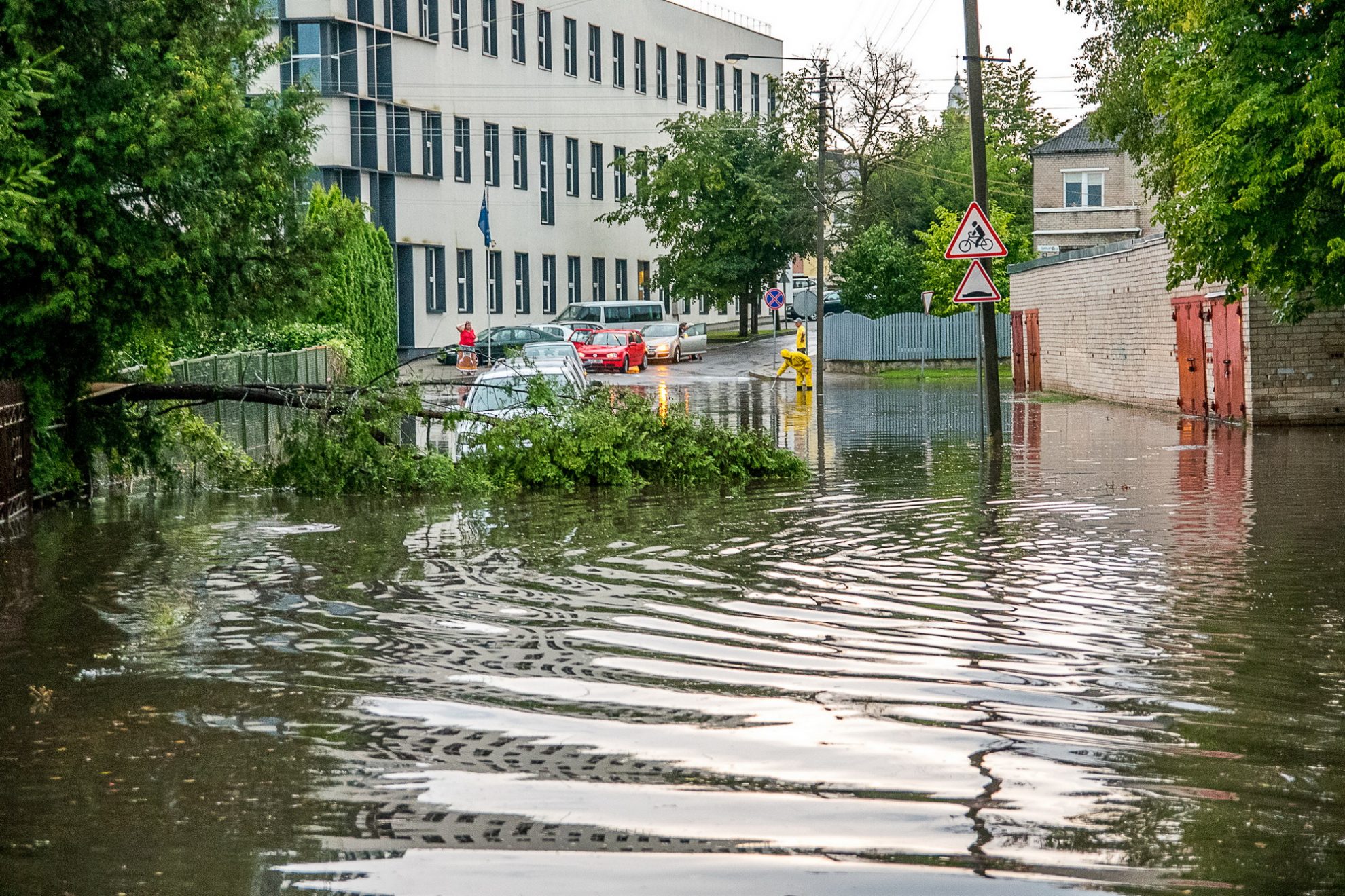 Meteorologų šeštadienį, antroje dienos pusėje, pranašautas škvalas Panevėžio neaplenkė.