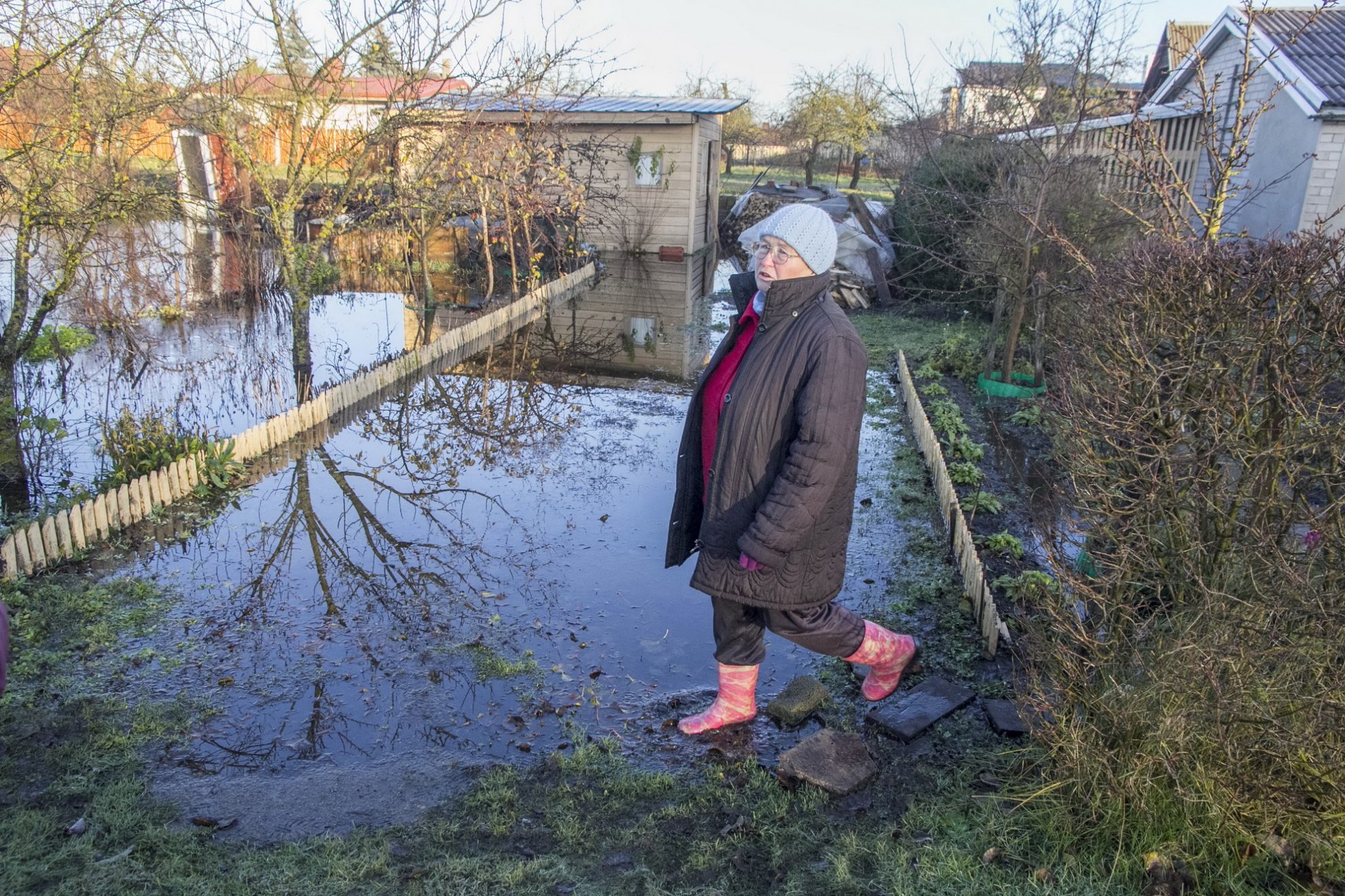 „Ąžuolo“ sodininkų bendrijoje gyvenanti Regina Vinciūnienė jau tris savaites įkalinta savo namuose.