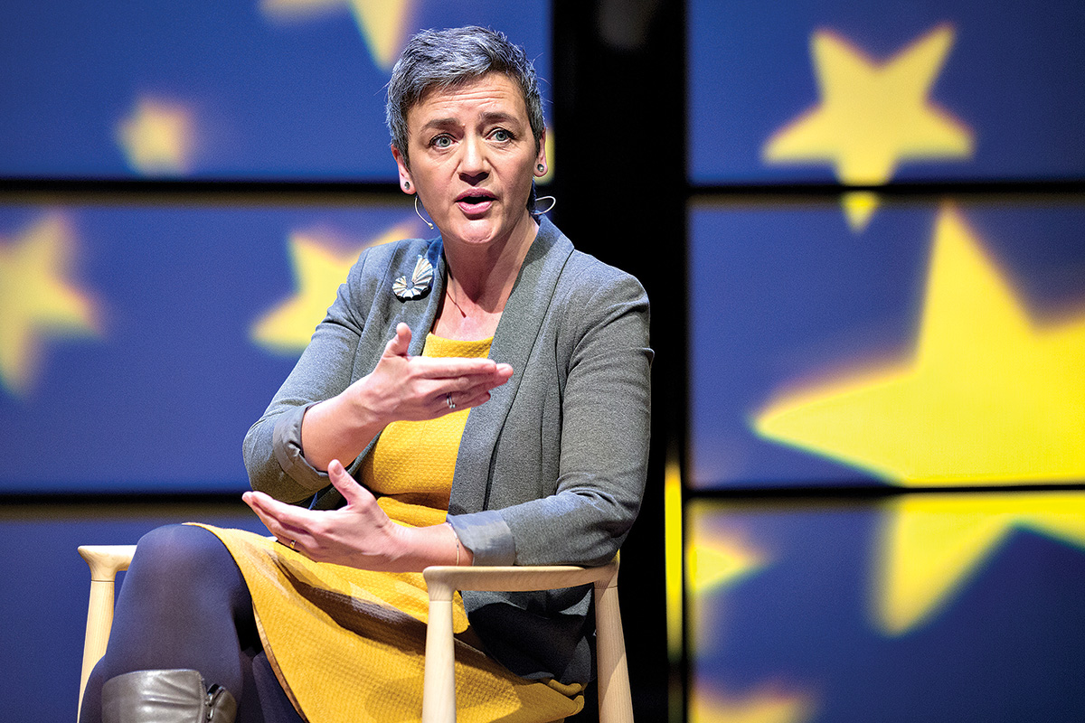 Margrethe Vestager kovoja dėl vartotojų ar dėl politinės karjeros?