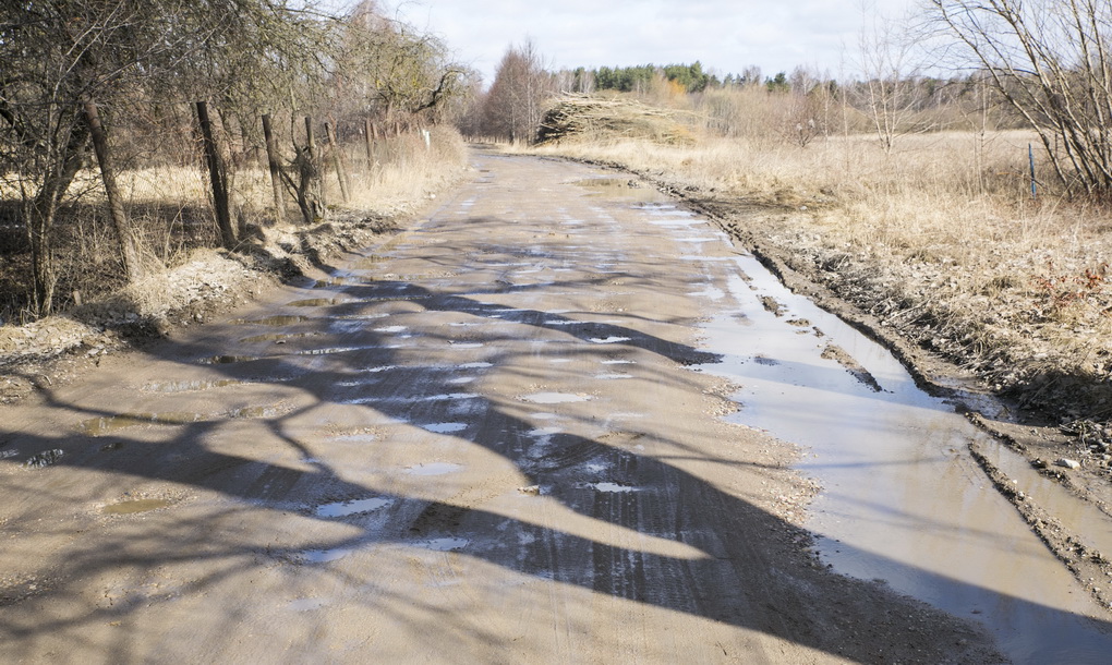 Prasidėjus tikrajam pavasariui, sukruto ir sodininkai, tačiau kai kurie keliai po žiemos tapo neišvažiuojami.