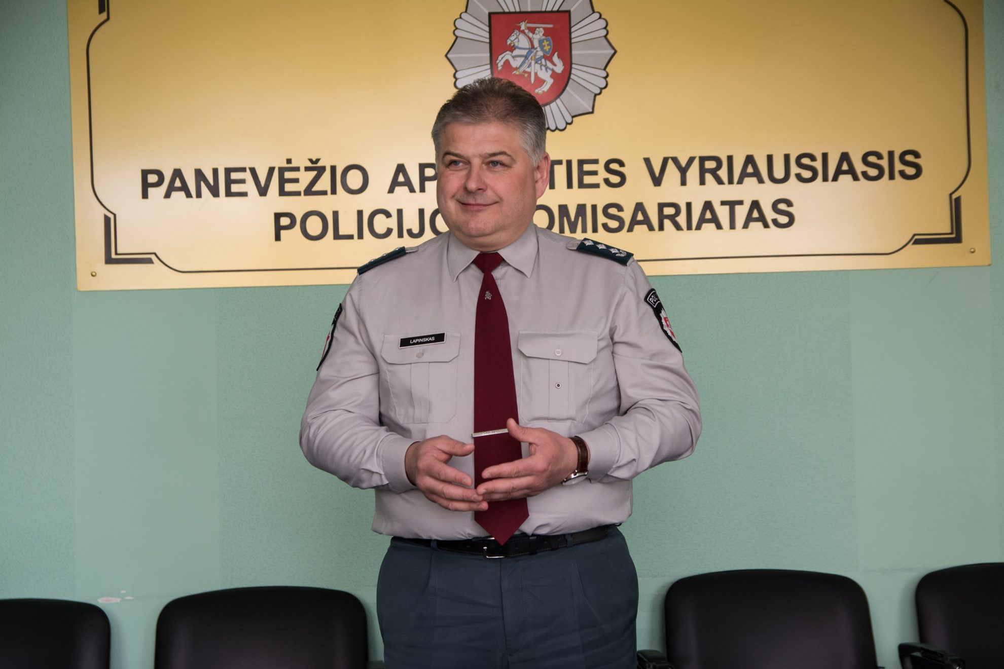 Panevėžio policijoje bręsta permainos. Jau kovo 29-oji – apskrities Vyriausiojo policijos komisariato (VPK) viršininko Egidijaus Lapinsko paskutinė darbo diena.