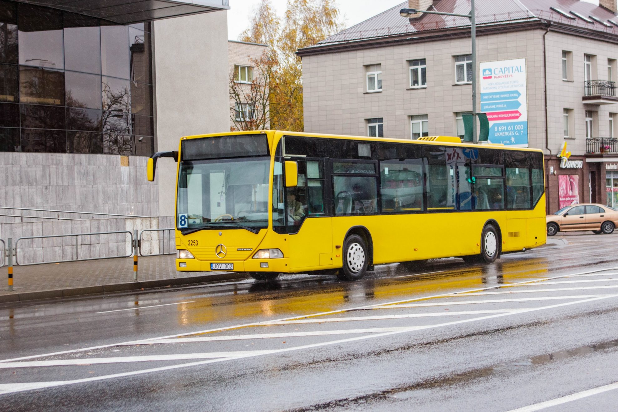 Kelionė viešuoju transportu dviem panevėžiečiams baigėsi ligoninėje.