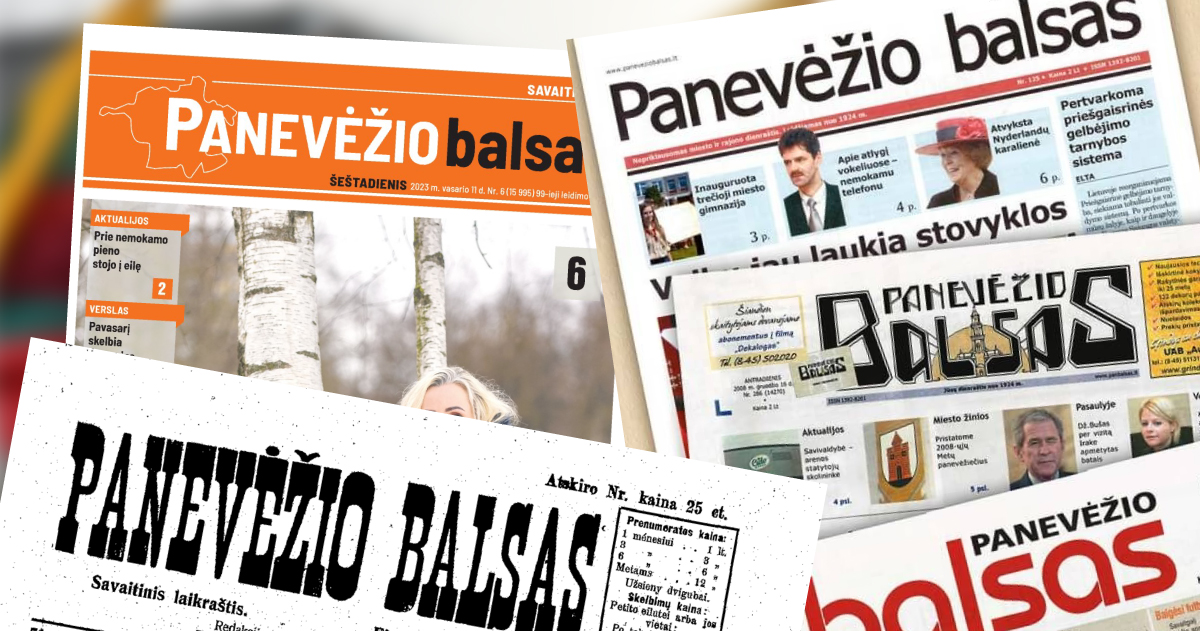 Lietuvai išskirtinę dieną – Vasario 16-ąją – 99-ąjį gimtadienį pasitinkantis laikraštis „Panevėžio balsas“ į miesto istoriją įėjo kaip pirmasis, į skaitytoją prabilęs lietuviškai.